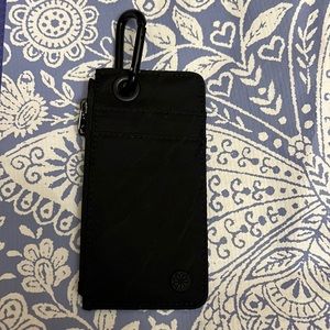 Athleta Woman’s Coffee Run Wallet, Black Animal, NWOT